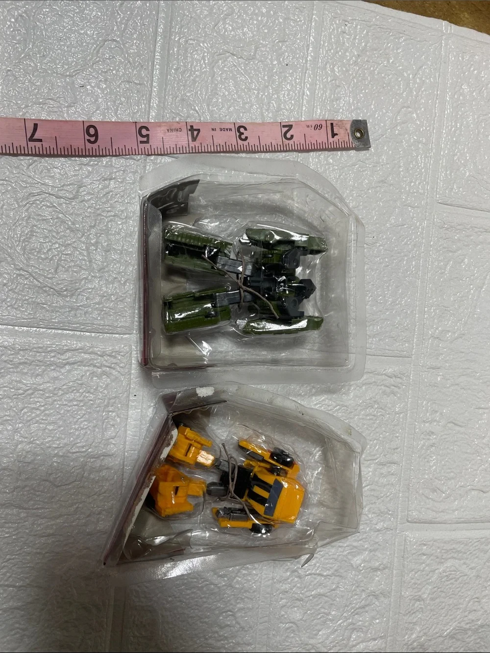 Bumblebee & Megatron Kids Action Figures - Yellow, Green